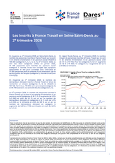 Les inscrits à France Travail - 2EME TRIMESTRE 2026